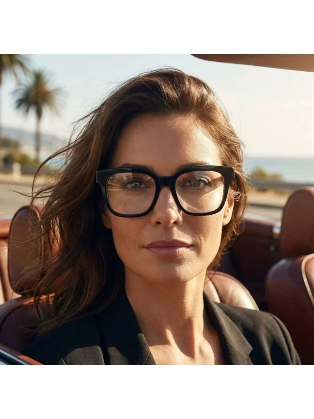 Gucci GG0958O 016 Eyeglasses Black / Pink 52mm Square Frame